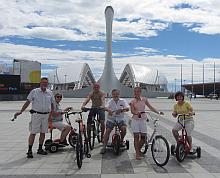 sotschi Fahrrader im Olym Park 220